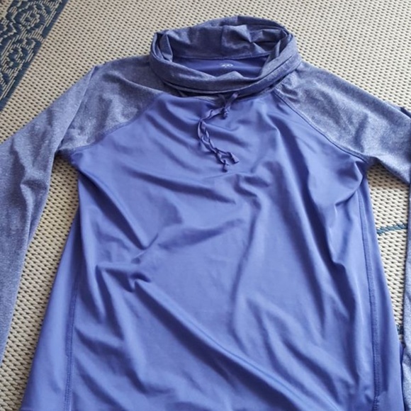 periwinkle blue sweatshirt